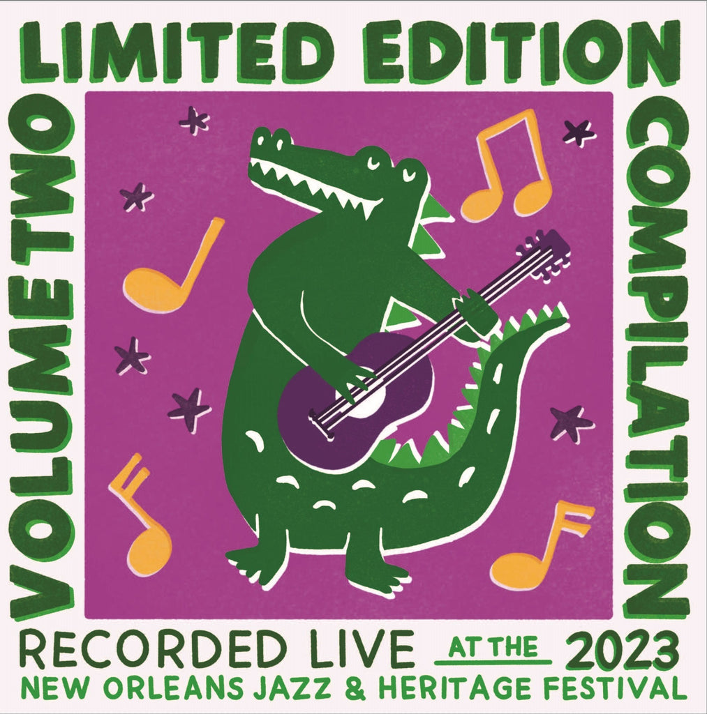 **LOW STOCK ALERT** The Limited Edition Jazz Fest Live Vinyl Compilation Vol 2 - Live at 2023 NOJHF