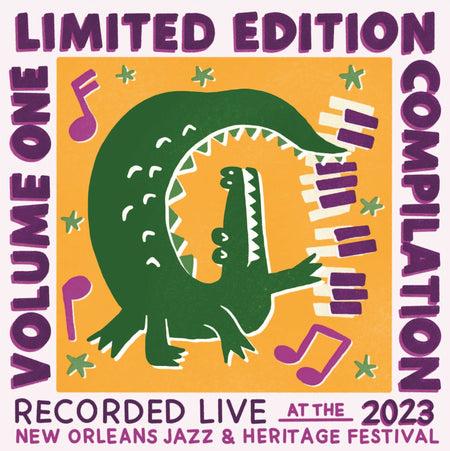 Vinyl Bundle! Jazz Fest Vinyl Compilations: 2022 Volume 1 & 2 and 2023 Volume 1 & 2             FREE DOMESTIC SHIPPING!