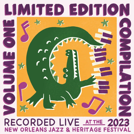 *NOW SHIPPING* The Limited Edition Jazz Fest Live Vinyl Compilation Vol 1 - Live at 2024 NOJHF