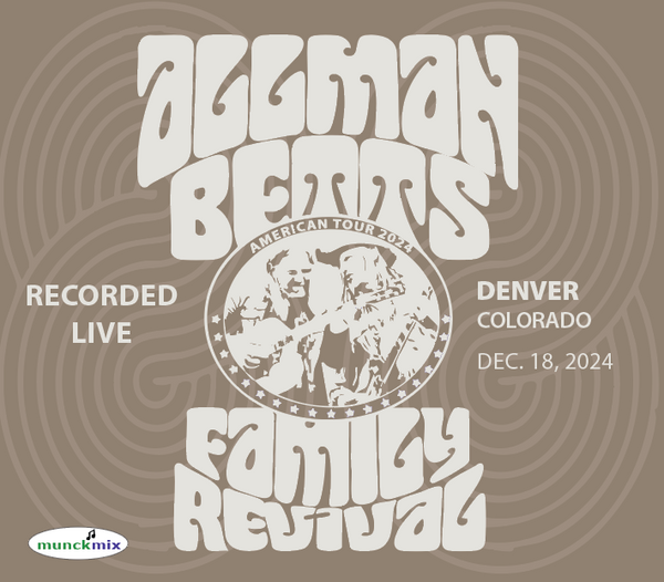 Allman Betts Family Revival 12-18-2024 Live in Denver, CO