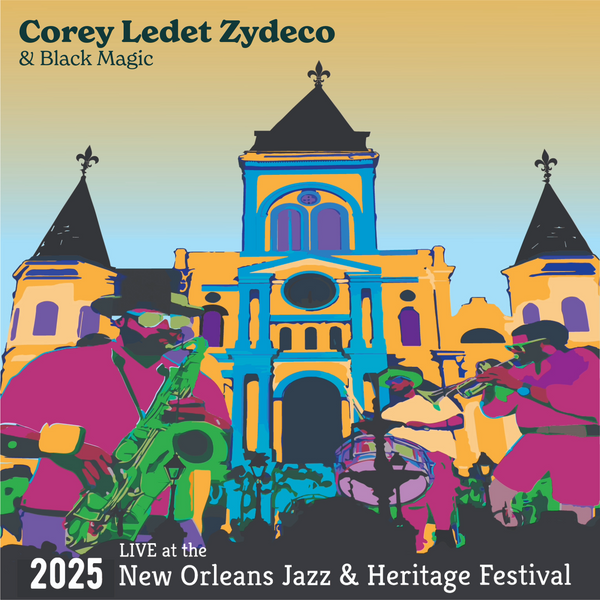 Corey Ledet Zydeco & Black Magic Live at the 2025 New Orleans Jazz & Heritage Festival