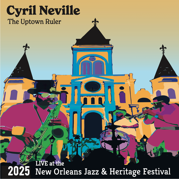 Cyril Neville The Uptown Ruler Live at the 2025 New Orleans Jazz & Heritage Festival