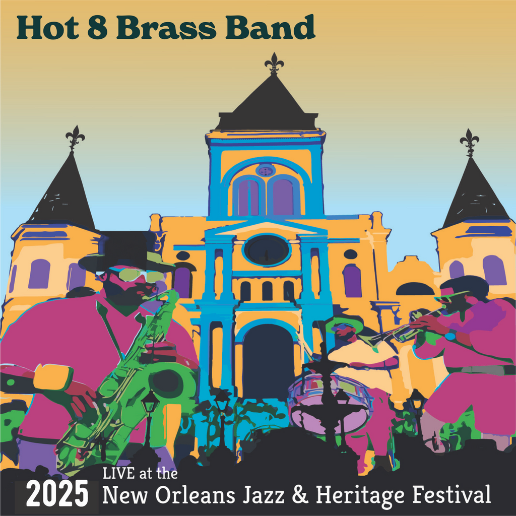 Hot 8 Brass Band Live at the 2025 New Orleans Jazz & Heritage Festival
