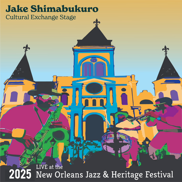 Jake Shimabukuro on Cultural Exchange Stage Live at the 2025 New Orleans Jazz & Heritage Festival