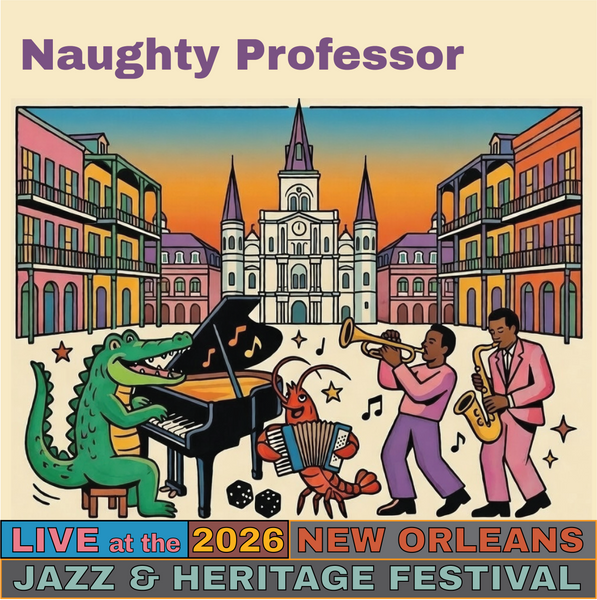 Naughty Professor Live at the 2026 New Orleans Jazz & Heritage Festival