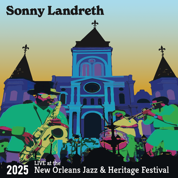 Sonny Landreth live at the 2025 New Orleans Jazz & Heritage Festival