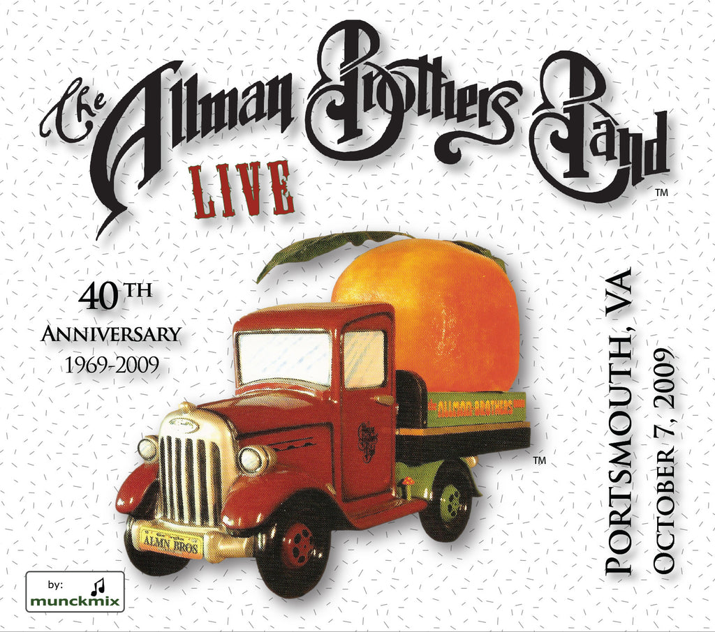 The Allman Brothers Band: 2009-10-07 Live at Telos Wireless Pavilion, Portsmouth, VA, October 07, 2009