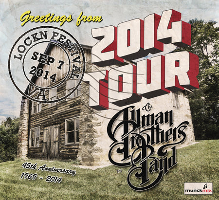 The Allman Brothers Band: 2014-08-16 Live at Peach Music Festival, Montage Mountain, PA, August 16, 2014