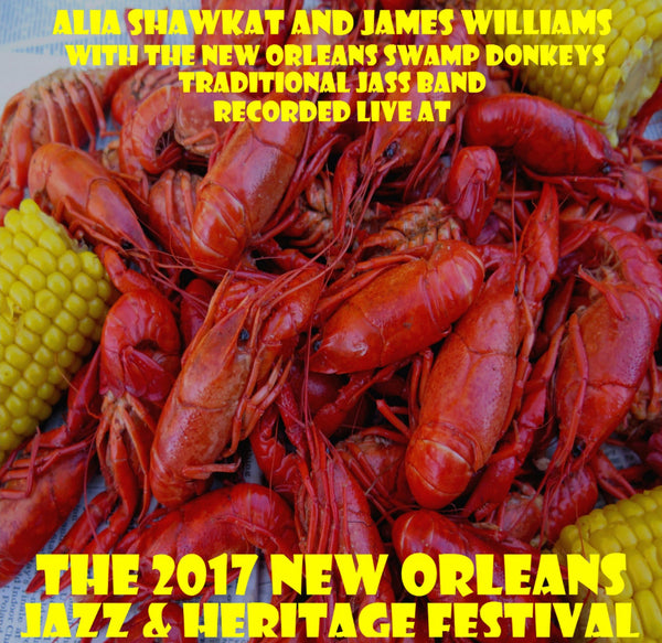 Alia Shawkat and James Williams with the New Orleans Swamp Donkeys Traditional Jass Band - Live at 2017 New Orleans Jazz & Heritage Festival