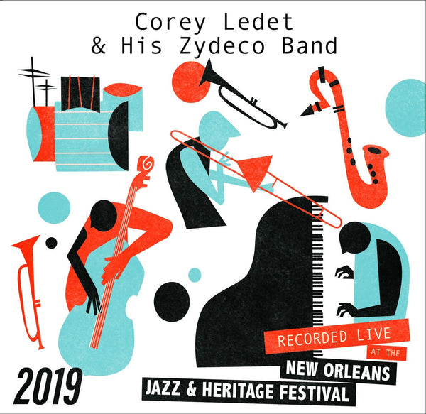 Corey Ledet & His Zydeco Band - Live at 2019 New Orleans Jazz & Heritage Festival