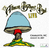 The Allman Brothers Band: 2007-08-10 Live at Verizon Amphitheatre, Charlotte NC, August 10, 2007