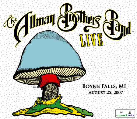 The Allman Brothers Band: 2007-08-24 Live at DTE Energy Music Theatre, Clarkston MI, August 24, 2007