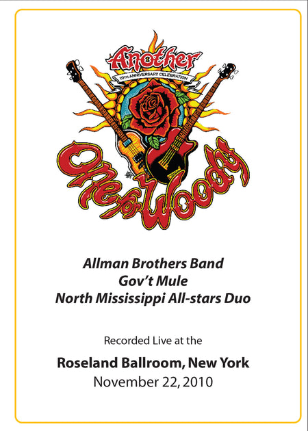 The Allman Brothers Band: 2010-11-16 Live at Foxwoods Casino, Mashantucket, CT, November 16, 2010