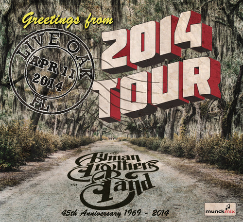 The Allman Brothers Band: 2014-04-11 Live at Wanee Music Festival, Live Oak, FL, April 11, 2014