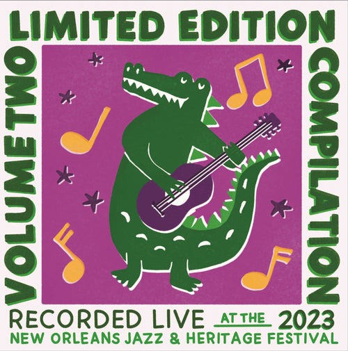 **LOW STOCK ALERT** The Limited Edition Jazz Fest Live Vinyl Compilation Vol 2 - Live at 2023 NOJHF
