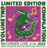 *PRE ORDER*  The Limited Edition Jazz Fest Live Vinyl Compilation Vol 2 180 GRAM & COLORED - Live at 2023 New Orleans Jazz & Heritage Festival