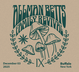 Allman Betts Family Revival 12-03-2025 Live in Buffalo, NY