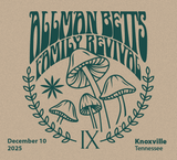 Allman Betts Family Revival 12-10-2025 Live in Knoxville,TN