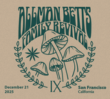 Allman Betts Family Revival 12-21-2025 Live in San Francisco, CA