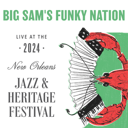 Andy J Forest & The Swampcrawlers - Live at 2024 New Orleans Jazz & Heritage Festival