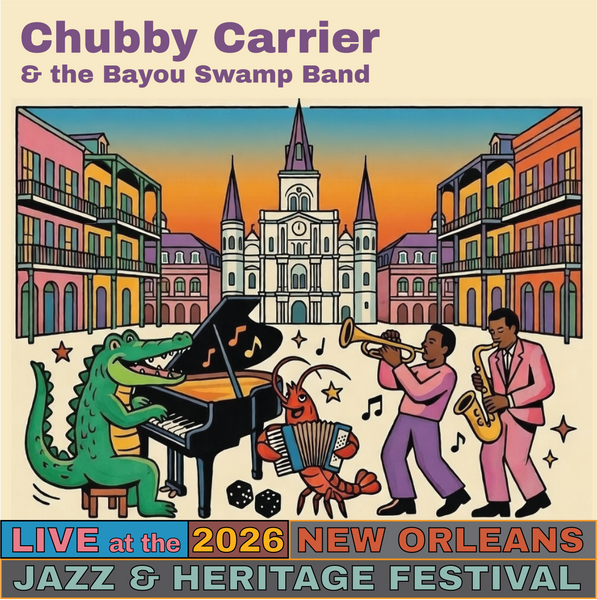 Chubby Carrier & The Bayou Swamp Band Live at the 2026 Jazz and Heritage Festival