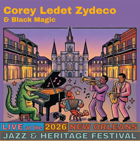 Sonny Landreth live at the 2025 New Orleans Jazz & Heritage Festival