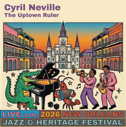Cyril Neville The Uptown Ruler Live at The New Orleans Jazz & Heritage Festival