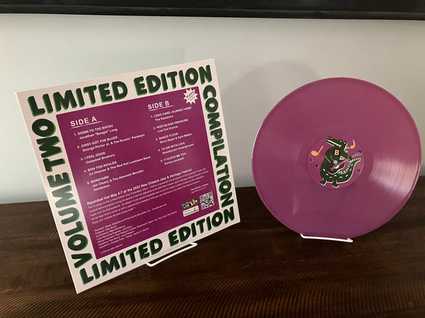 **LOW STOCK ALERT** The Limited Edition Jazz Fest Live Vinyl Compilation Vol 2 - Live at 2023 NOJHF