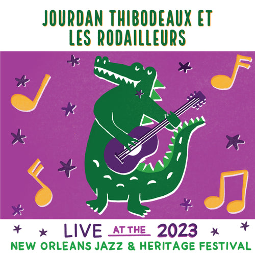 Jourdan Thibodeaux et Les Rodailleurs - Live at 2023 New Orleans Jazz & Heritage Festival