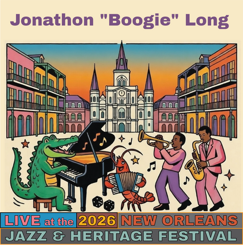 Jonathan "Boogie" Long Live at the 2026 New Orleans Jazz & Heritage Festival