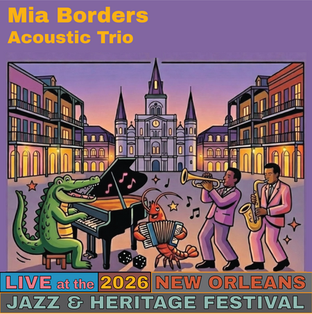 Mia Borders Live at the 2025 New Orleans Jazz & Heritage Festival