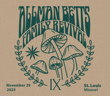 COMING SOON! The Allman Betts Family Revival 11-29-2025 Live in St Louis, MO