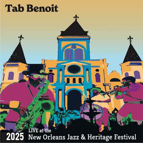 Tab Benoit Live at the 2025 New Orleans Jazz & Heritage Festival