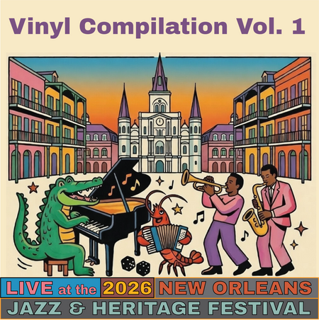 The Limited Edition Jazz Fest Live Vinyl Compilation Vol 1 - Live at 2024 NOJHF