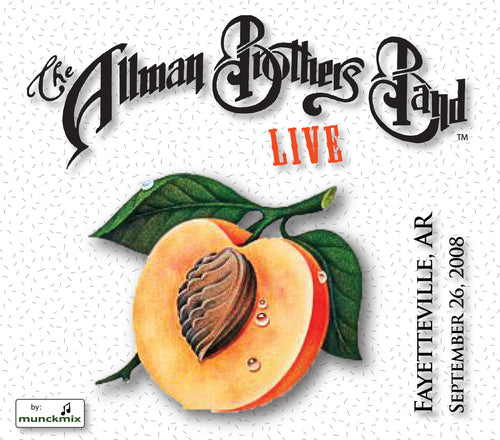 The Allman Brothers Band: 2008-09-26 Live at Bikers, Blues, & BBQ, Fayetteville, AR, September 26, 2008