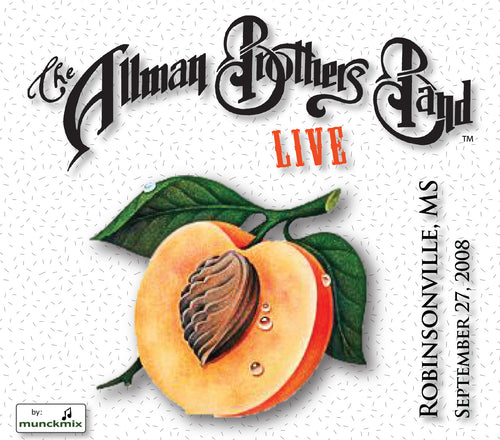 The Allman Brothers Band: 2008-09-27 Live at Horseshoe Casino, Robinsonville MS, September 27, 2008