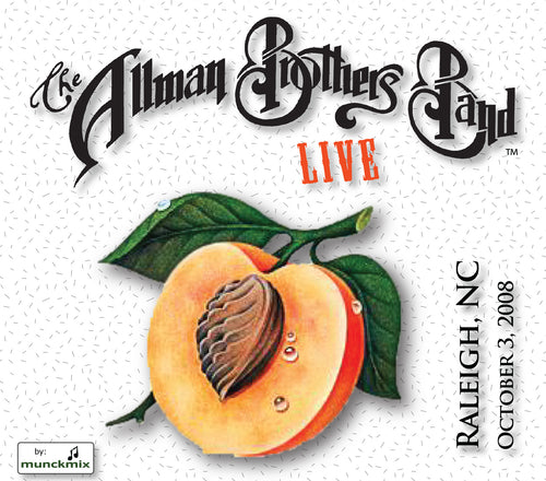 The Allman Brothers Band: 2008-10-03 Live at Walnut Creek Amph., Raleigh, NC, October 03, 2008