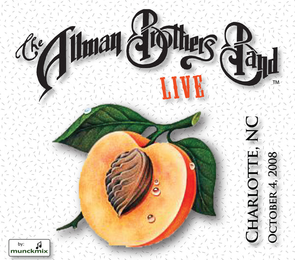 The Allman Brothers Band: 2008-10-04 Live at Verizon Wireless Amph., Charlotte, NC, October 04, 2008