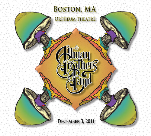 The Allman Brothers Band: 2011-12-03 Live at Orpheum Theatre, Boston, MA, December 03, 2011
