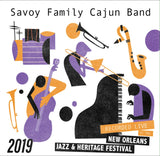 Savoy Family Cajun Band - Live at 2019 New Orleans Jazz & Heritage Festival