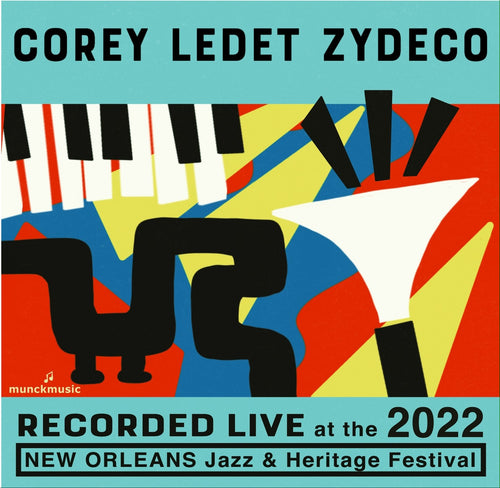 Corey Ledet Zydeco - Live at 2022 New Orleans Jazz & Heritage Festival