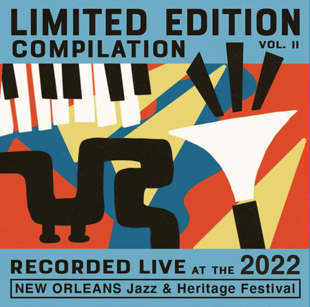 *PRE ORDER*  The Limited Edition Jazz Fest Live Vinyl Compilation Vol 2 180 GRAM & COLORED - Live at 2023 New Orleans Jazz & Heritage Festival